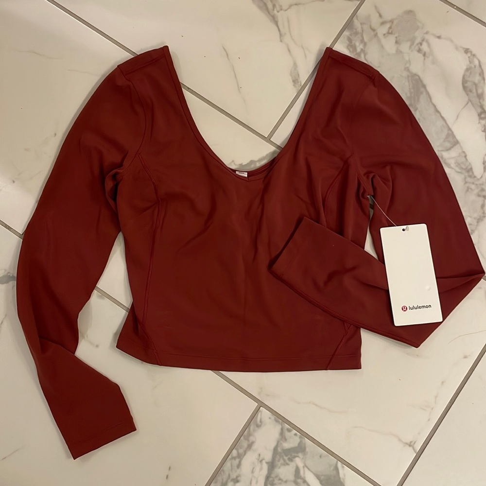 Brand new Lululemon align long sleeve